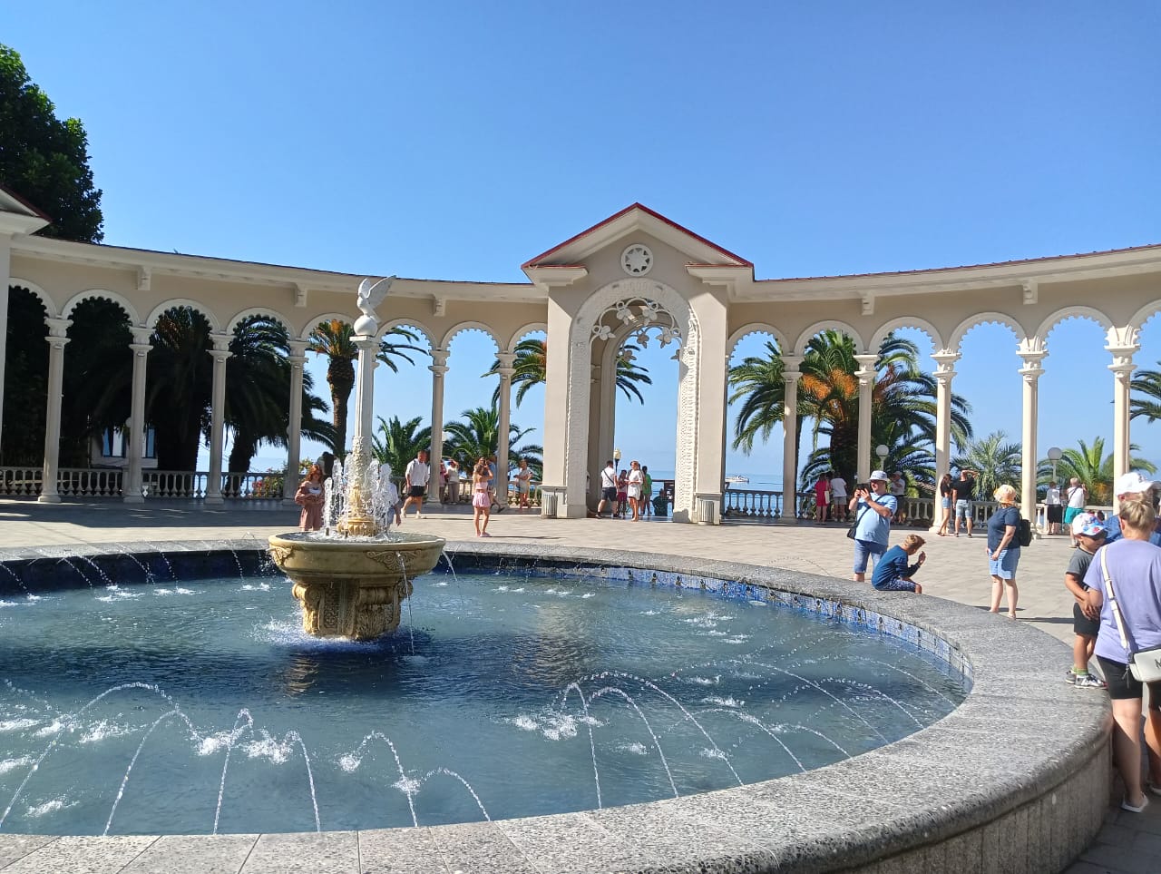 Гагрская Колоннада Абхазия