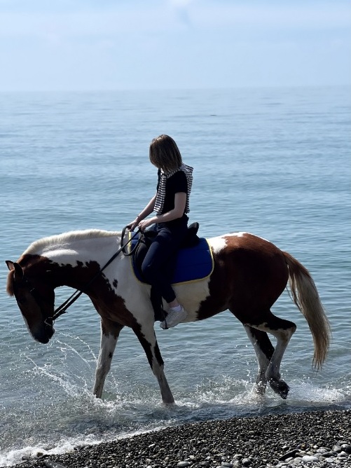 Фотосессия с лошадьми в Лазаревском