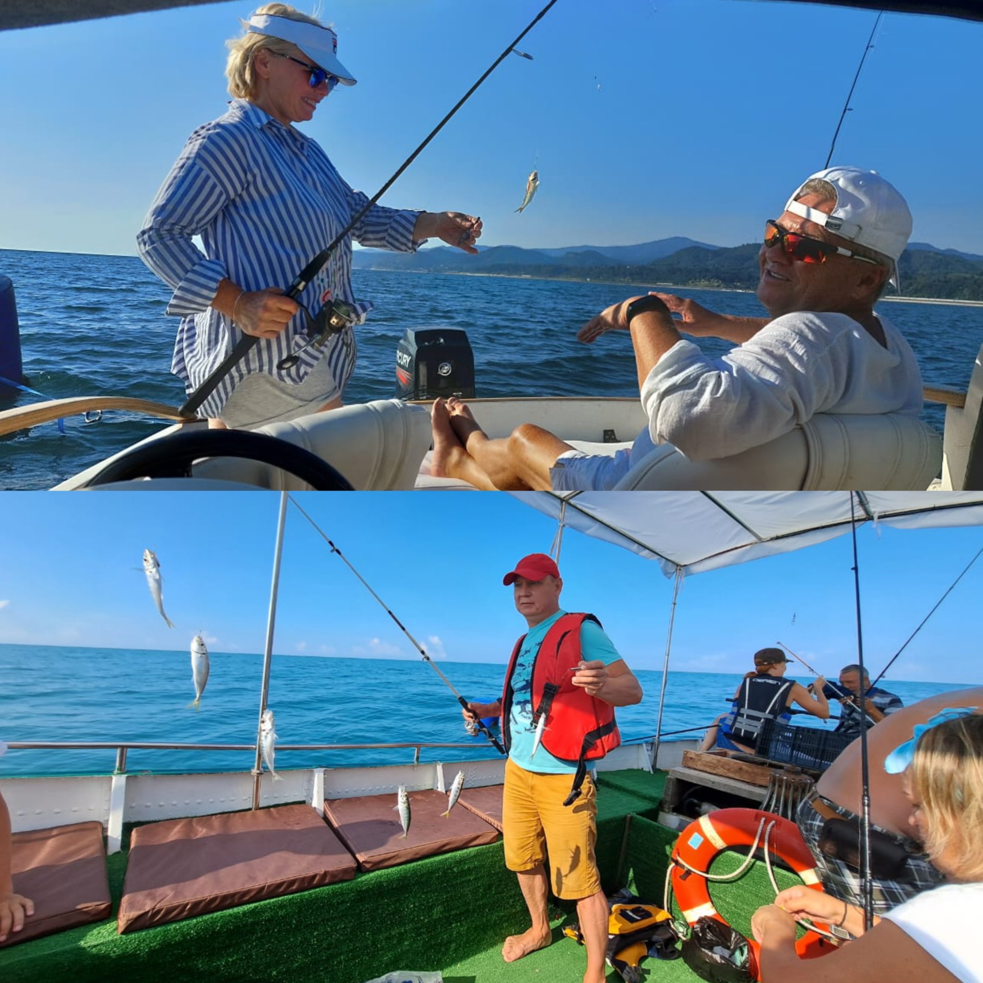 Морская рыбалка Якорная Щель