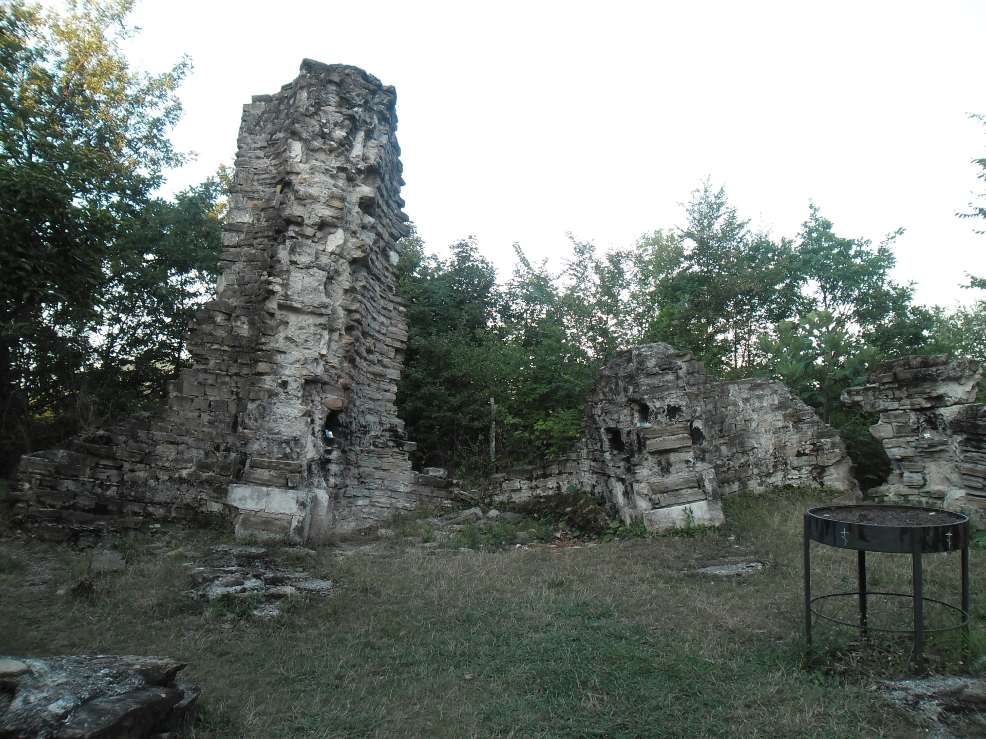Развалины Византийского храма