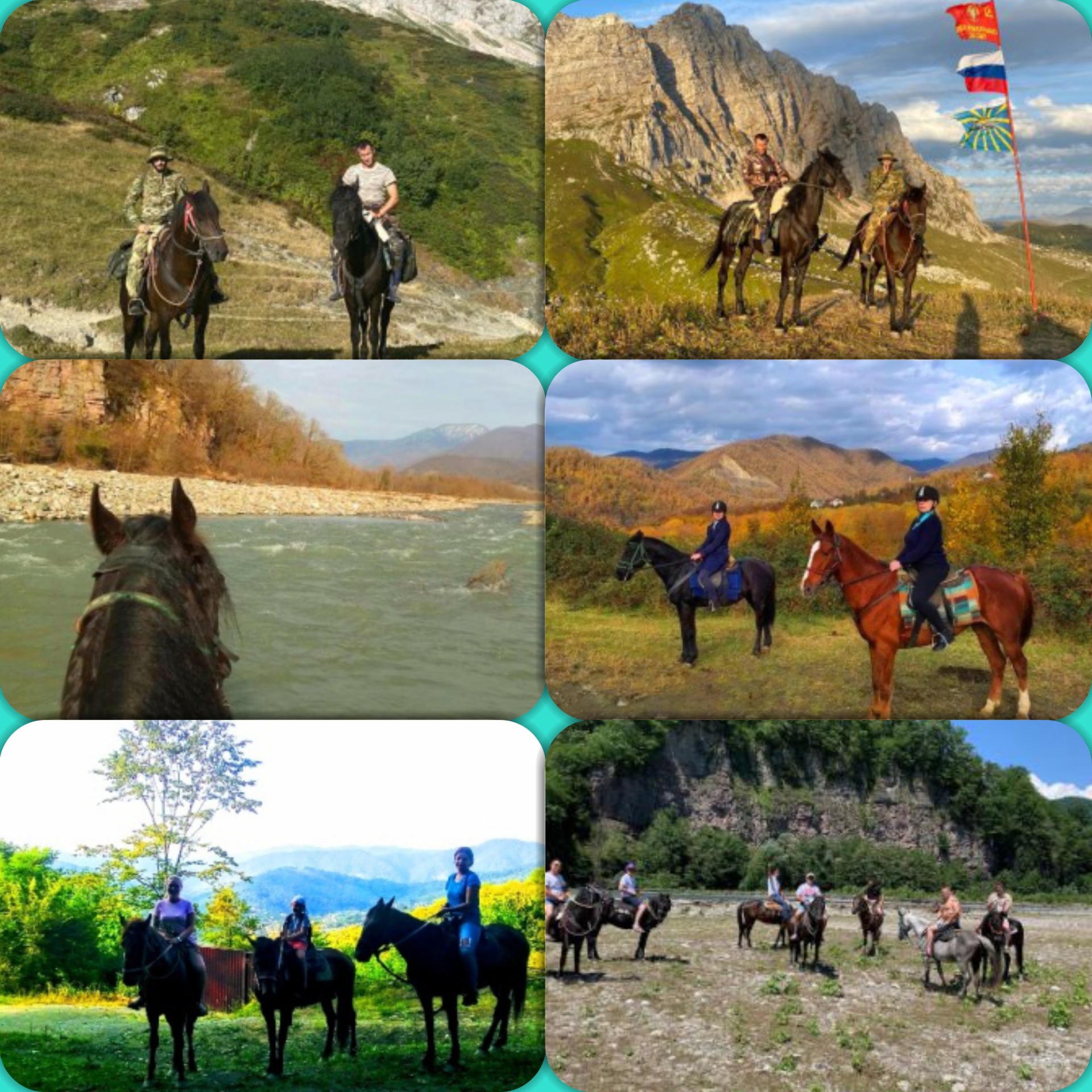 Поход на лошадях в Солохаул из Сочи на 2 дня